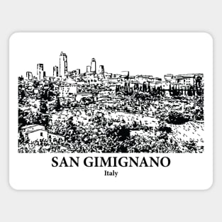 San Gimignano - Italy Magnet